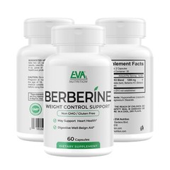 EVA Berberine Capsules | weight control | supports Heart Health & Immune 2 pack