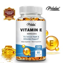 Vitamin E 120pcs – Relieve Stress Improve Rough Skin Care Increase Immune