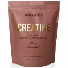 Micronized Creatine Monohydrate Powder 500g – 100 Servings, Unflavored, Boosts S