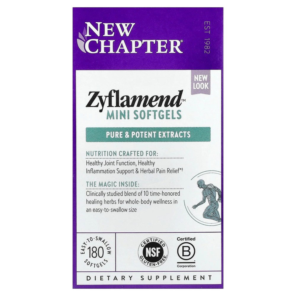 2 X New Chapter, Zyflamend�, 180 Mini Softgels