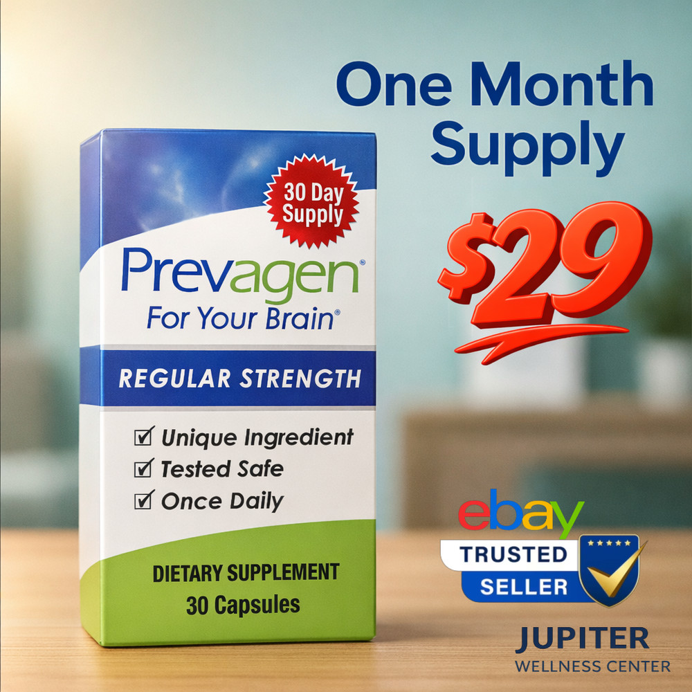 PREVAGEN Regular Strength Memory & Focus, 30 CT – Brand New Shipment