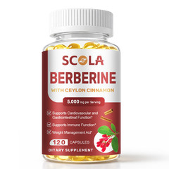 Berberine HCl 5000mg – High Potency Berberine Supplement – Blood Sugar Support
