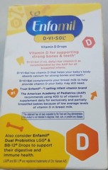 Enfamil D-Vi-Sol Vitamin D Supplement Drops for Infants – 50ml