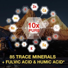 Pure Shilajit Himalayan Organic Resin Drops – 2oz Pack of 2 – 85+ Trace Minerals