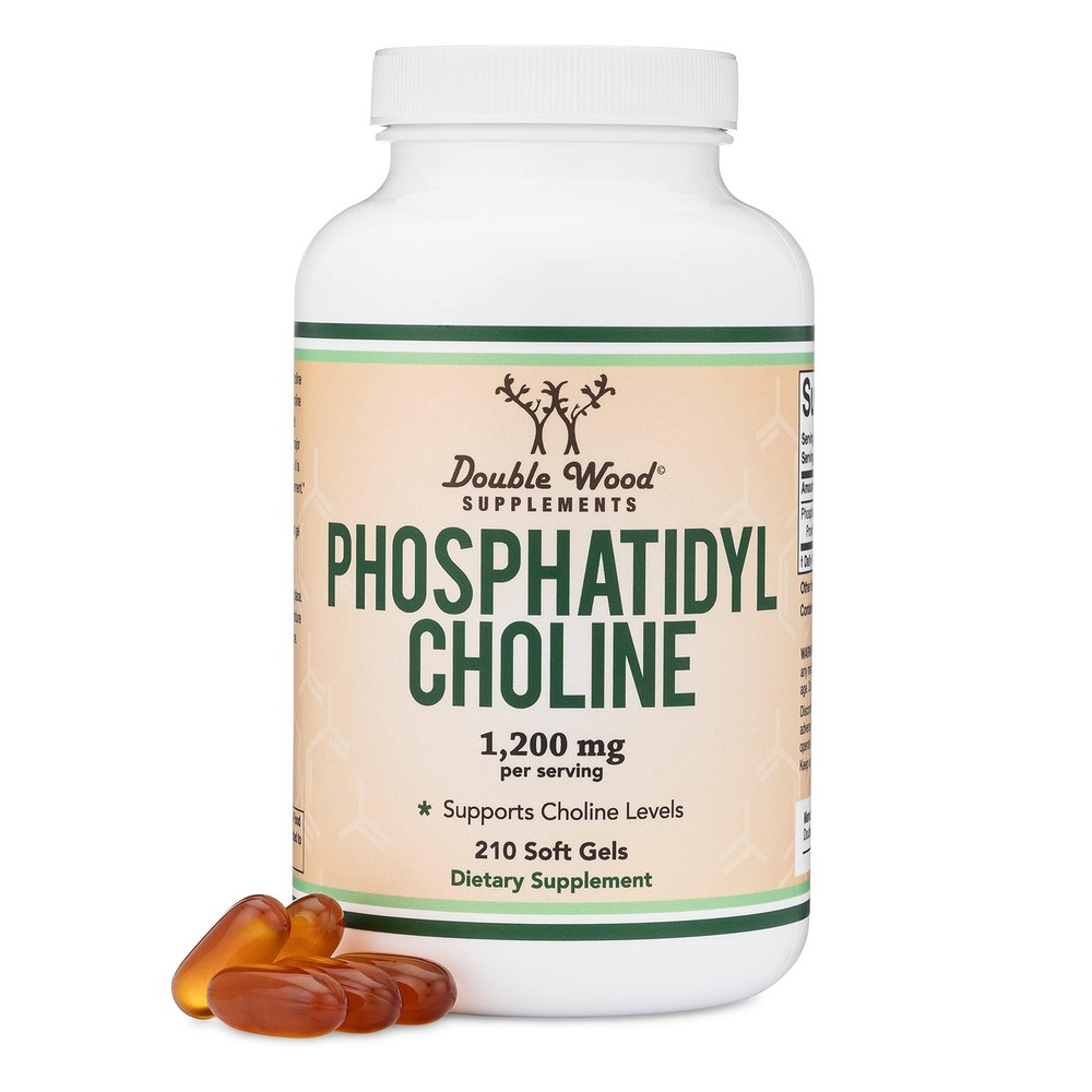 Phosphatidylcholine 1,200mg – 210 Softgels – 210 Count (Pack of 1), No Color
