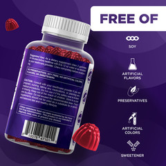 Vitamatic Melatonin 20mg Gummies for Adult 30 Servings -(60 Gummies (Pack of 2))