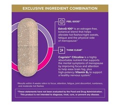 Qunol Menopause Relief Capsules, Peri to Post, Results in 4 Weeks, Hormone Free