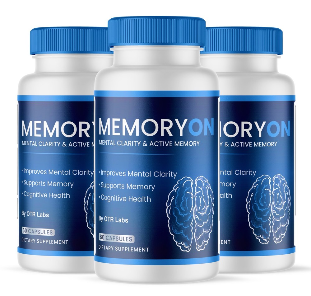 MemoryOn Advanced Mind Memory & Cognitive Support 180 Capsules Genuine Memory On