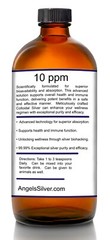 Colloidal Silver 16 oz Glass Angels Lab 10ppm