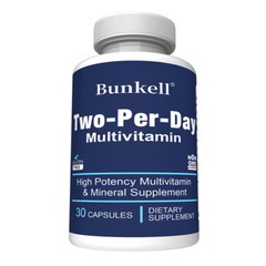 Two-Per-Day Multivitamin 30 to 120 Capsules Exp 07/2026