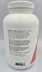 NOW Whole Psyllium Husks USDA Certified Organic Soluble Fiber Non-GMO – 2/12 oz