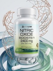 Nitric Oxide Booster Capsules 2400mg Per Serving