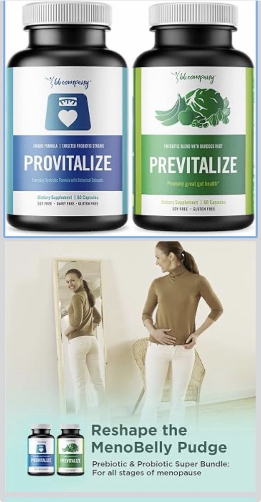 bb company Provitalize + Previtalize Women’s Pre/Probiotic 60 Caps
