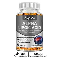 Alpha Lipoic Acid (ALA) – Antioxidant, Glucose Metabolism, Nervous System Health