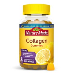 Nature Made Collagen Gummies with Vitamin C, 60 Count (Pack of 1), Yellow