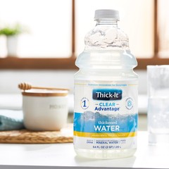 Thick-It Clear Advantage Thickened Water Unflavored 64 oz. Bottle 4 Ct