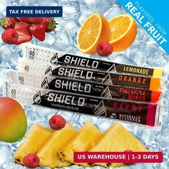 SHIELD Electrolyte Healthy Freeze Pops (3fl.oz) Variety of Natural Flavors from