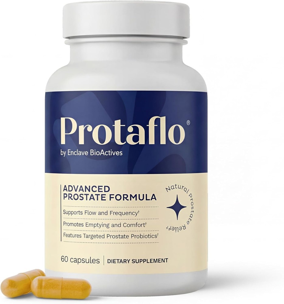 Protaflo Prostate Supplements for Men Supports Urinary Flow & Bladder Contro…