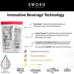 SWORD PERFORMANCE Electrolyte Replenisher Powder Drink Mix, Berry, 30-Serving…