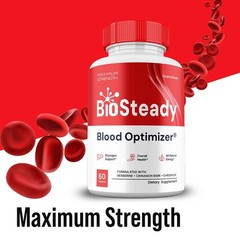 Bio Steady Capsules, Max Strength Formula, BioSteady Supplement (5 pack)
