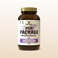 Heart And Soil Her Package Female Hormone Support Organ Supplement 180 Capsules