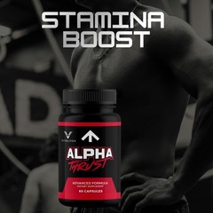 (5 Pack) Alpha Thrust Capsules for Men, Advanced Performance Supplement 300ct