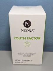 Neora Youth Factor – Complete Vitality Complex – 30 Caps – New! Sealed!