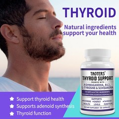 Thyroid Energy 120Capsules,Organic Nascent Iodine Supplement For Thyroid Support