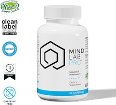 Mind Lab Pro? MLP? v4 Universal Nootropic? Brain Booster Supplement for Focus