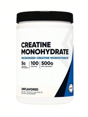 Creatine Monohydrate Powder 300g Unflavored Micronized Muscle Strength