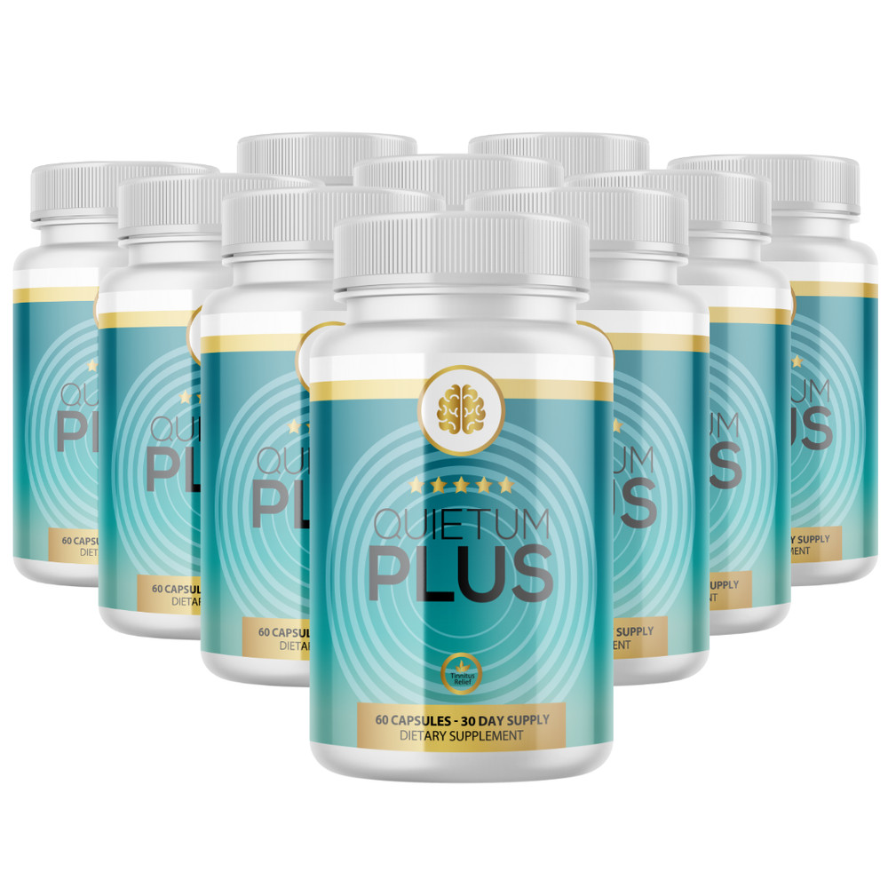 Quietum Plus- Brain & Hearing Support- 10 Bottles- 600 Capsules