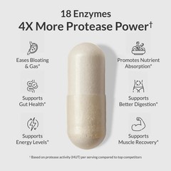 6 PK MassZymes 4.0 Complete Digestive Enzymes Supplement for Gut Health 1500 P