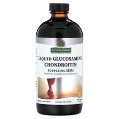 2 X Nature’s Answer, Liquid Glucosamine Chondroitin, Orange, 16 fl oz (480 ml)