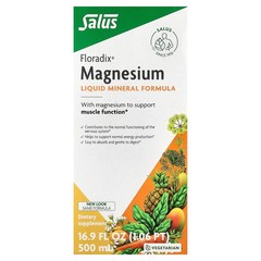 2 X Floradix, Magnesium, 16.9 fl oz (500 ml)