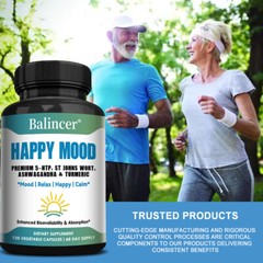 Mood Support Supplements Support Stress Response Improve Mood Memory 30-120 Caps