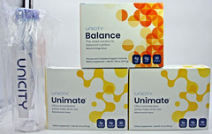 Unicity Feel Great System: (2) Unimate Lemon + (1) Orange Balance, 10/2027 Exp.