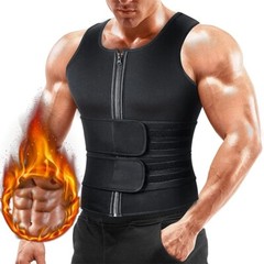 Men Compression Slimming Body Shaper Vest Workout Tank Tops Abs Abdomen Shirts
