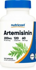 Nutricost Artemisinin 200mg, 120 Capsules, EXP: 05/2028