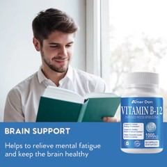 Nature Made Vitamin B12 1000 Mcg, Dietary Supplement for Energy Metabolism Suppo