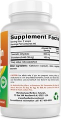 3 Pack Best Naturals Quercetin with Bromelain 800mg 120 Veggie Capsule