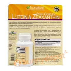 trunature Vision Complex Lutein & Zeaxanthin 140 Softgels 2025+