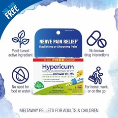 Hypericum Perforatum 30C Homeopathic Medicine for Relief from Nerve Pain, Too…