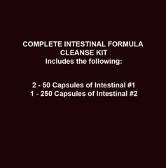 Complete Intestinal Formula Cleanse Kit | Detox | All Organic Herbs
