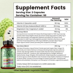 Soursop 120 Capsules – 24-in-1 for Skin, Joint & Bone Health Fast delivery