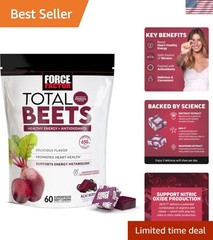 Force Factor Total Beets Drink Mix – Heart Health & Energy Support