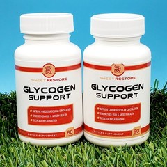 (2 PACK) Sweet Restore Glycogen Support Capsules, Joint Support (120 Capsules)