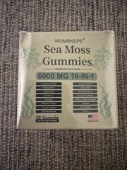 Sea Moss Gummies exp: 3/2027