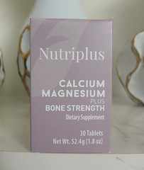 Nutriplus Calcium Magnesium + Type II Collagen Bone Strength Tablets 30