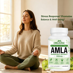 Amla Capsules – Amla Superfruit Extract 1000Mg, 60 Counts (1PC)