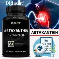 Astaxanthin Powerful Antioxidant Support 24mg Support Cardiovascular Health